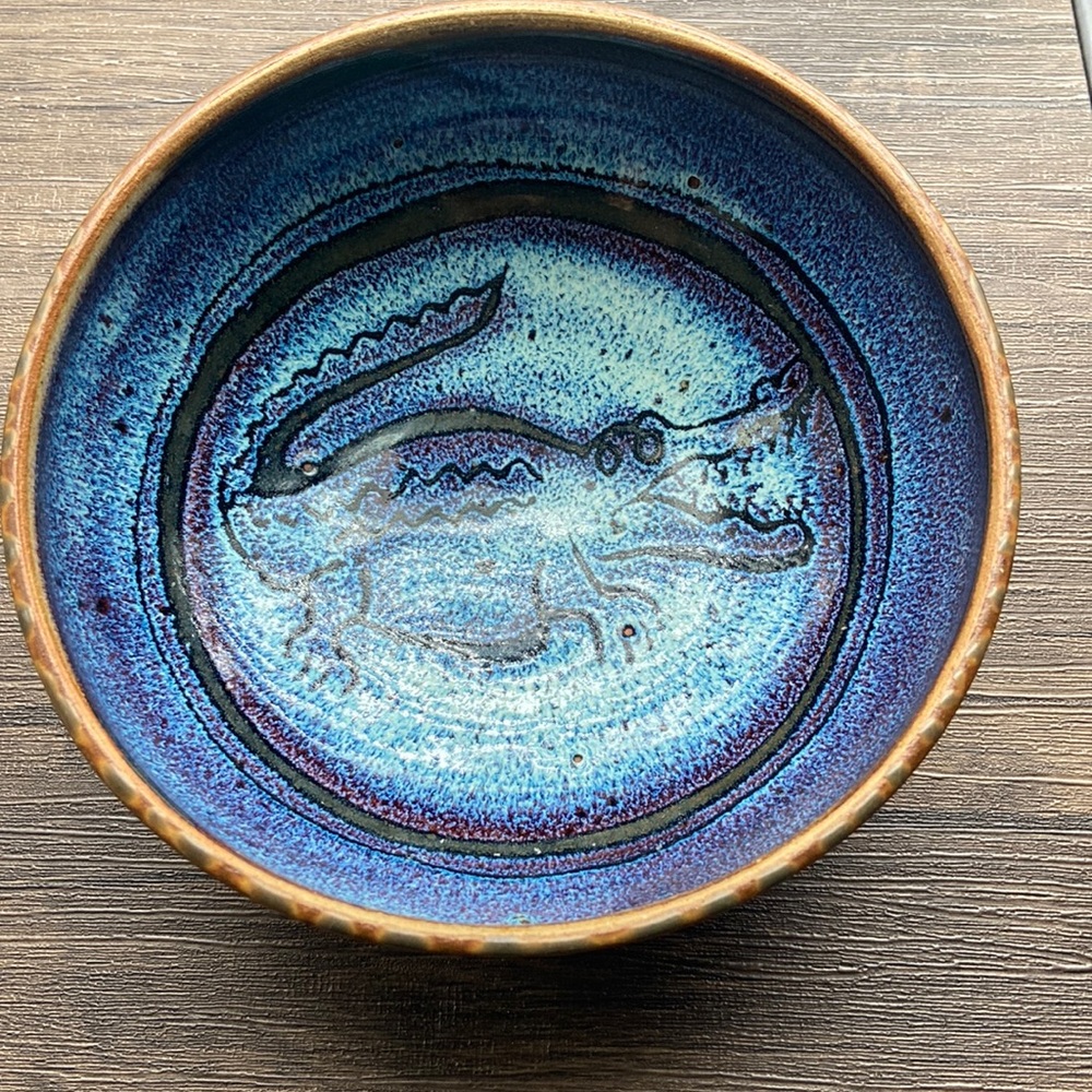 RARE Ken Jensen Signed Pottery